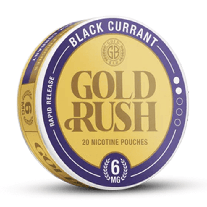 Blackcurrant Gold Rush Nicotine Pouches by Gold Bar- 21505 - TABlites