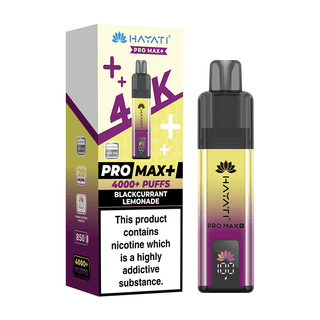 Blackcurrant Lemonade Hayati Pro Max+ 4K Prefilled Pod Vape Kit