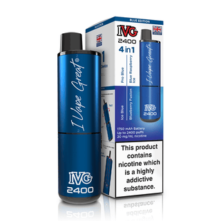 Blue Edition IVG 2400 Rechargeable Kit
