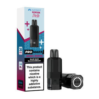 Blue Razz Blackcurrant Hayati Pro Max Plus Prefilled Replacement Pods