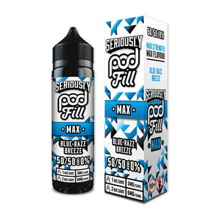 Blue Razz Breeze Seriously Pod Fill Max 40ml by Doozy
