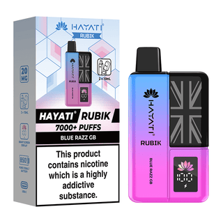 Blue Razz GB Hayati Rubik 7000 Puff Vape Kit