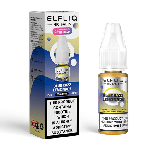 Blue Razz Lemonade Elfliq Vape Juice by Elf Bar - 4895258300882 - TABlites