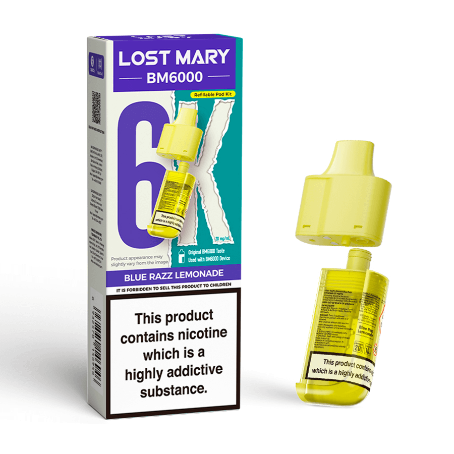 elfbar nachfüll pod läuft aus Lost Mary