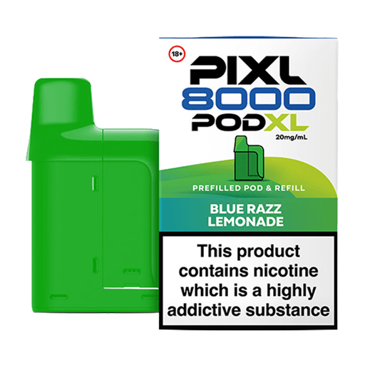 Blue Razz Lemonade PIXL 8000 Replacement Prefilled Pods