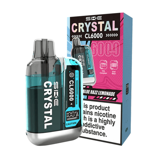 SKE Crystal CL6000 Big Puff Vape Kit - Blue Razz Lemonade
