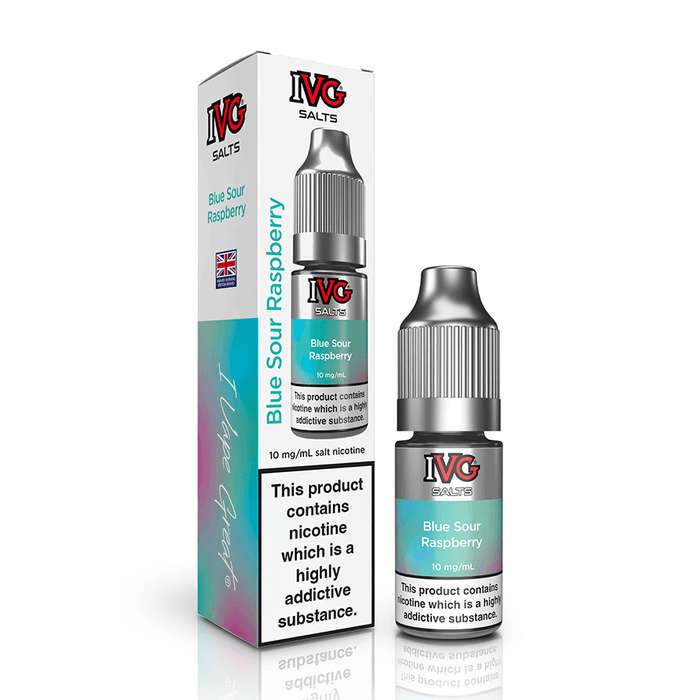 Blue Sour Raspberry Salts E - Liquid by IVG - 21645 - TABlites