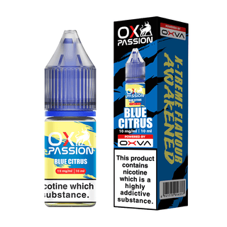 Blue Citrus OX Passion Nic Salt E-Liquid by OXVA