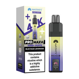 Blue Razz Lemonade Hayati Pro Max+ 4K Prefilled Pod Vape Kit
