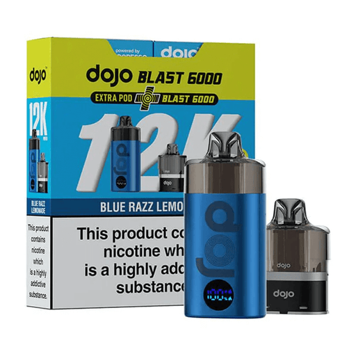 Vaporesso Dojo Blast 12K Bundle Blue Razz Lemonade