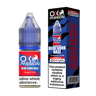Blue Sour Razz OX Passion Nic Salt E-Liquid by OXVA