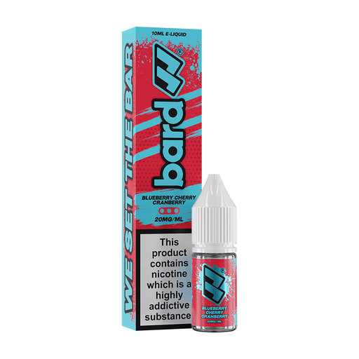 Blueberry Cherry Cranberry Nic Salt E - Liquid by Bard - 5056685309148 - TABlites