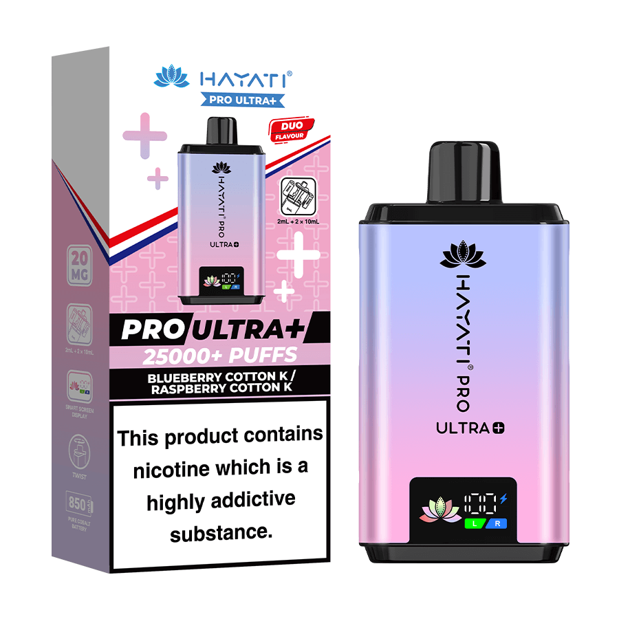 Hayati Pro Ultra+ 25000-Puff Prefilled Pod Kit - Tablites Hayati Pro Ultra+ 25000-Puff Prefilled Pod Kit - Tablites