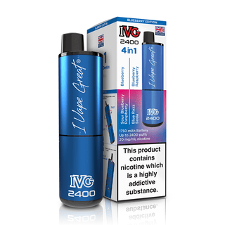 Blueberry Edition IVG 2400 Rechargeable Kit