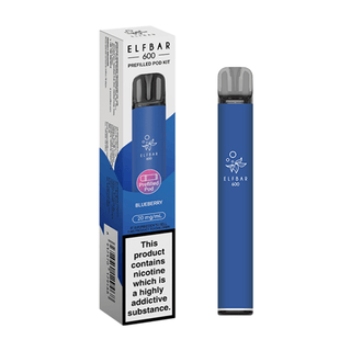 Blueberry Elf Bar 600 Prefilled Pod Kit