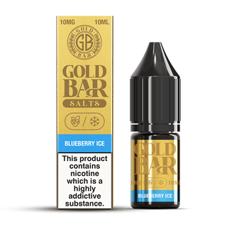 Blueberry Ice Salts E-Liquid by Gold Bar
