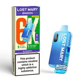 Blueberry Lost Mary BM6000 Prefilled Pod Kit