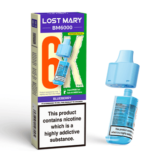 Blueberry Lost Mary BM6000 Prefilled Pods