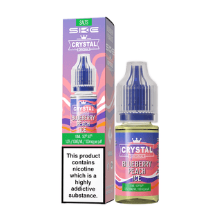 Blueberry Peach Ice Crystal Nic Salt Vape Juice by SKE