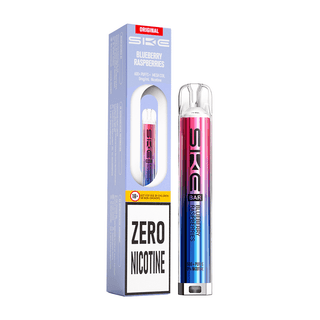 Blueberry Raspberries SKE Bar 600 Zero Nicotine Prefilled Vape Kit