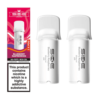 Blueberry Raspberries SKE Crystal 600 Pro Prefilled Pods