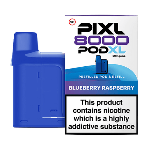 Blueberry Raspberry PIXL 8000 Replacement Prefilled Pods