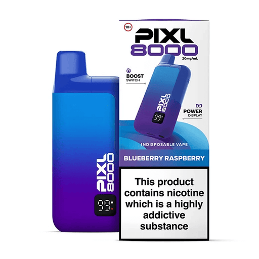Blueberry Raspberry PIXL 8000 Vape Kit