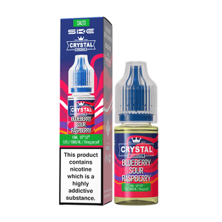 Blueberry Sour Raspberry Crystal Nic Salt Vape Juice by SKE