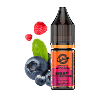 Blueberry Sour Raspberry Deliciu E-Liquid by Vaporesso - New Design