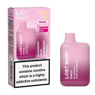 Lost Mary BM600 Prefilled Pod Kit - Tablites Vape Store Lost Mary BM600 Prefilled Pod Kit - Tablites Vape Store