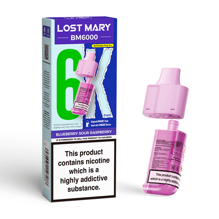 Lost Mary BM6000 Prefilled Pods Tablites Lost Mary BM6000 Prefilled Pods Tablites