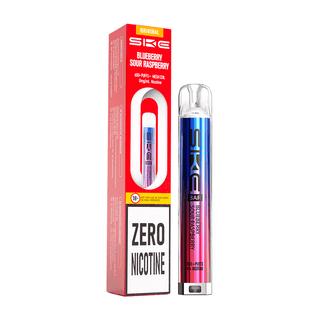 Blueberry Sour Raspberry SKE Bar 600 Zero Nicotine Prefilled Vape Kit