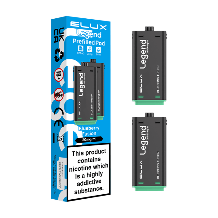 Elux Legend 1500 Prefilled Pods Blueberry Fusion