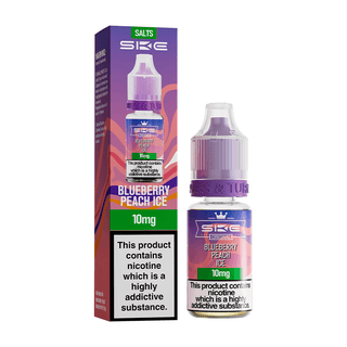 Blueberry Peach Ice Crystal Nic Salt E-Liquid by SKE