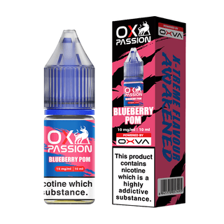 Blueberry Pom OX Passion Nic Salt E-Liquid by OXVA
