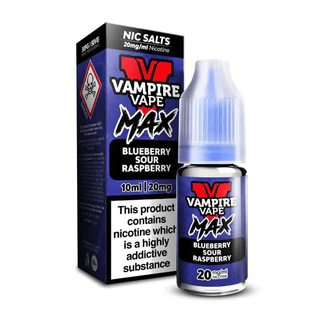 Blueberry Sour Raspberry Vampire Vape Max Nic Salt E-Liquid