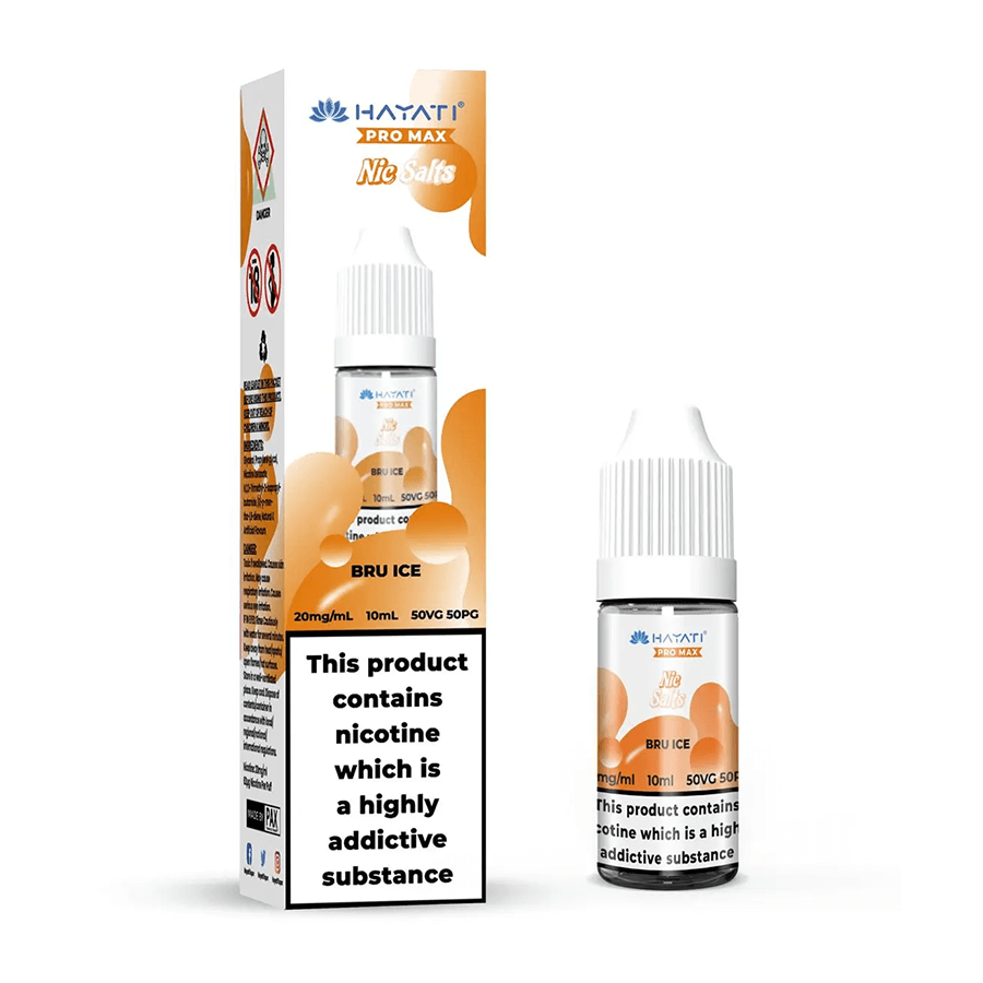 Bru Ice Hayati Pro Max Vape Juice Tablites Bru Ice Hayati Pro Max Vape Juice Tablites