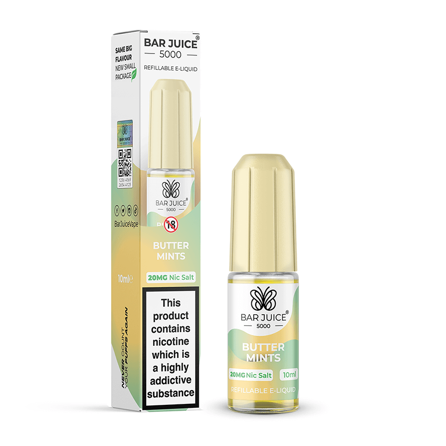 Butter Mint Bar Juice 5000 Nic Salt E-Liquid Tablites Butter Mint Bar Juice 5000 Nic Salt E-Liquid Tablites