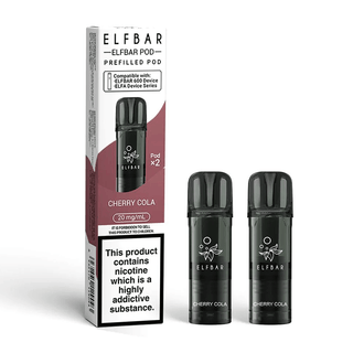 Cherry Cola Elfbar 600 Prefilled Pods 20mg