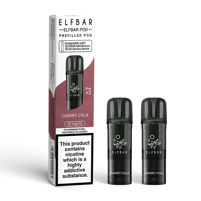 Cherry Cola Elfbar 600 Prefilled Pods 20mg