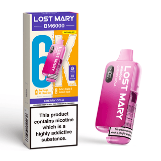 Cherry Cola Lost Mary BM6000 Prefilled Pod Kit
