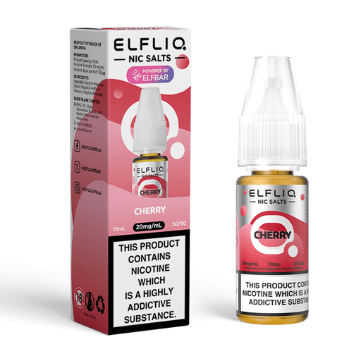 Cherry Elfliq Vape Juice by Elf Bar - 4895258300912 - TABlites