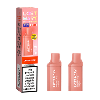 Cherry Ice Lost Mary BM600 Prefilled Replacement Pod Refills