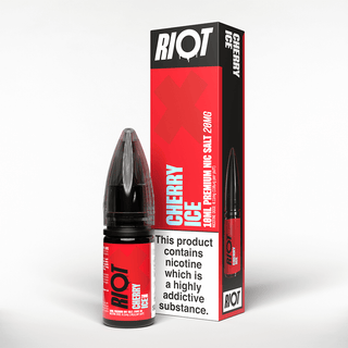 Cherry Ice Nic Salt E-Liquid By Riot X