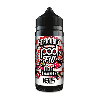 Cherry Strawberry Seriously Podfill X2 50:50 100ml by Doozy