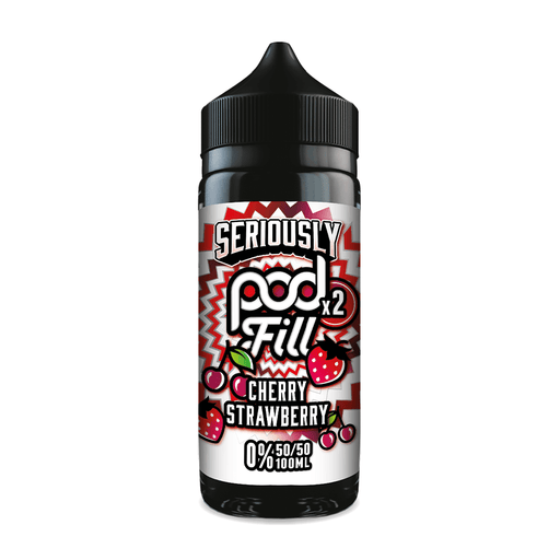 Cherry Strawberry Seriously Podfill X2 50:50 100ml by Doozy
