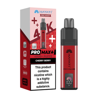 Cherry Berry Hayati Pro Max+ 4K Prefilled Pod Vape Kit