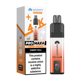 Cherry Cola Hayati Pro Max+ 4K Prefilled Pod Vape Kit