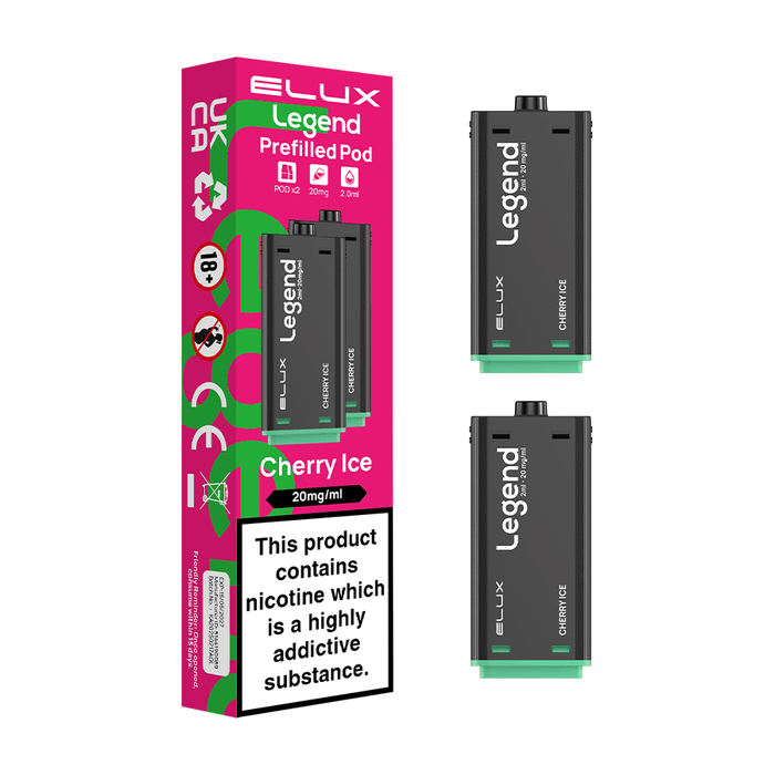 Elux Legend 1500 Prefilled Pods Cherry Ice
