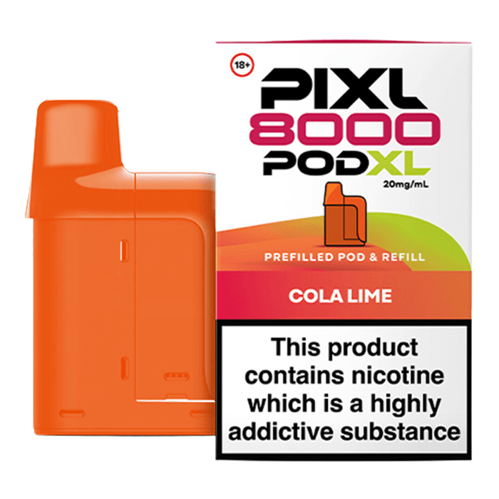 Cola Lime PIXL 8000 Replacement Prefilled Pods